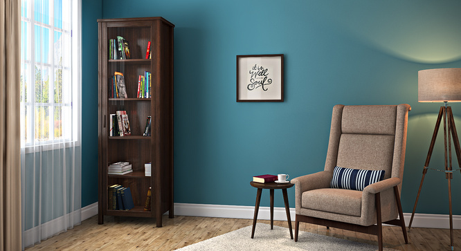 Netherland Bookshelf (50-Book Capacity)(Dark Walnut)
